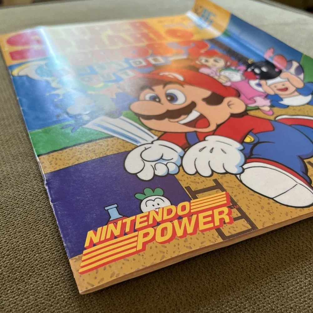 Nintendo Power Super Mario Bros. 2 Inside Out Manual + Bonus Tip Book